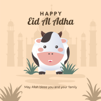 Eid Al Adha Cow Linkedin Post Image Preview