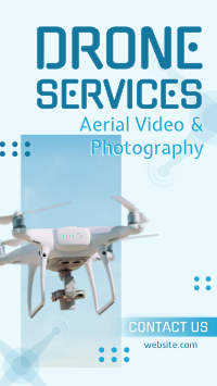 Drone Aerial Camera Facebook Story Design