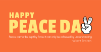 International Peace Day Facebook ad Image Preview