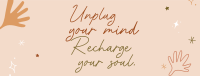 Unplug your mind Facebook cover Image Preview