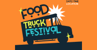 Food Truck Festival Facebook Ad Design