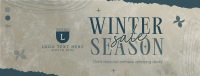 Cold Winter Sale Facebook cover Image Preview