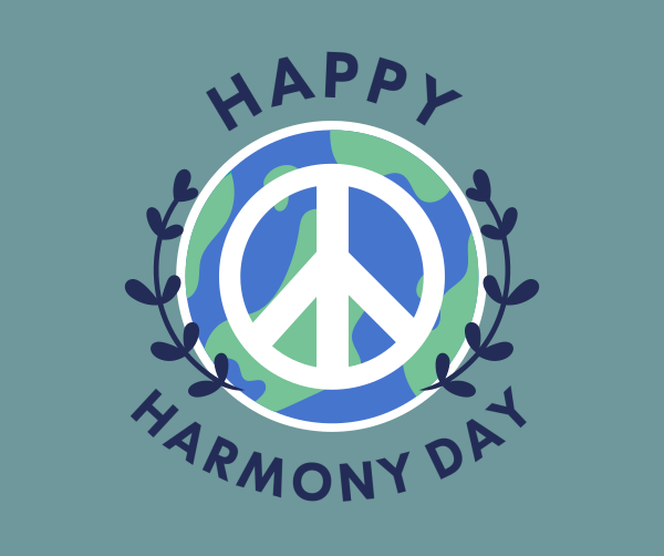 Harmony and Peace Facebook Post Design Image Preview