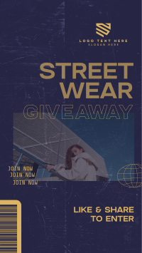 Streetwear Giveaway Instagram reel Image Preview