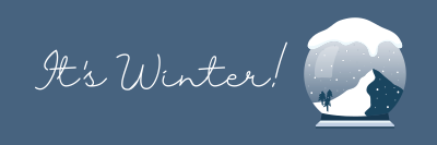 It's Winter! Twitter header (cover) Image Preview