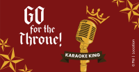 Karaoke King Facebook ad Image Preview
