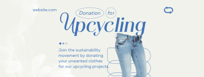 Fashion Upcycling Drive Facebook cover Image Preview