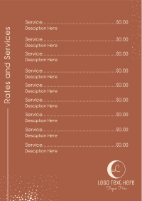 Simple Sparkle Menu Image Preview