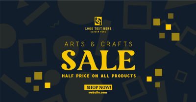 Art Supply Clearance Facebook ad Image Preview