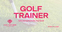 Golf Trainer Facebook Ad Design