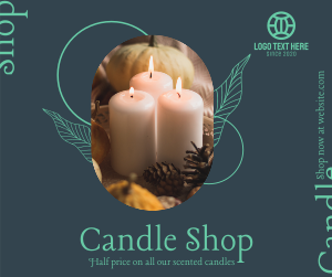 Candle Discount Facebook post