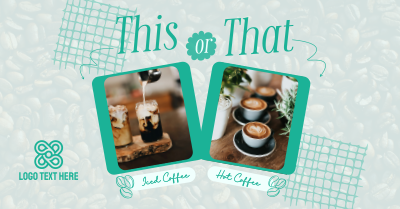This or That Coffee Facebook ad Image Preview