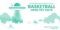 Basketball UFO Twitter post Image Preview