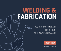 Welding & Fabrication Services Facebook Post Design
