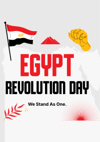 Egyptian Revolution Poster Design