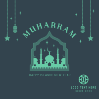 Islam New Year Instagram post Image Preview