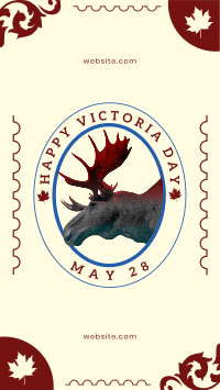 Moose Stamp Instagram Story Design