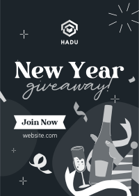 New Year Giveaway Poster Image Preview