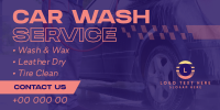 Professional Car Wash Service Twitter post Image Preview