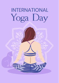Yoga Day Meditation Flyer Image Preview