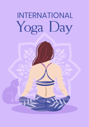 Yoga Day Meditation Flyer Image Preview