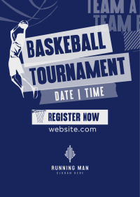 Sports Basketball Tournament Flyer Image Preview