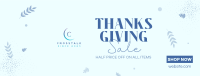Thanksgiving Sale Facebook cover Image Preview