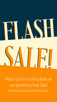 Flash Sale Stack Instagram Reel Design