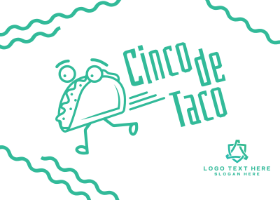 Taco Mayo Postcard Image Preview