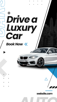 Luxury Car Rental Facebook Story Design