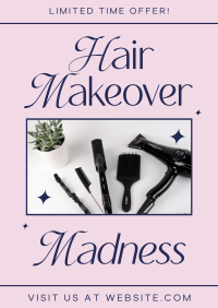 Hair Makeover Promo Poster Preview