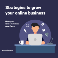 Growing Online Business Linkedin Post Image Preview