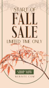 Fall Season Sale Facebook Story Design