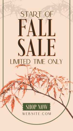Fall Season Sale Facebook story Image Preview
