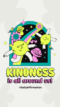 Cute Kindness Everywhere Facebook Story Preview