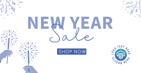 Cheers To New Year Sale Facebook ad Image Preview
