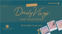 Scrapbook Daily Vlog Facebook event cover Image Preview