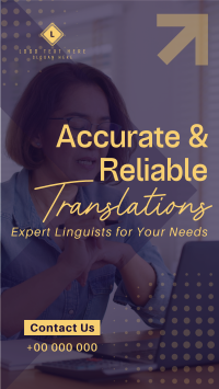 Corporate Reliable Translator Service TikTok Video Preview