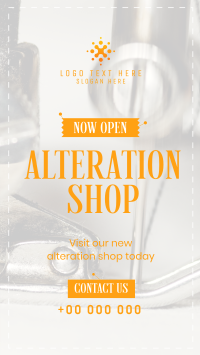 Alteration Shop Facebook Story Preview