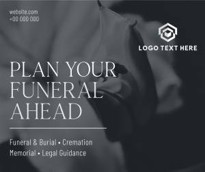 Funeral Flower Facebook Post Image Preview