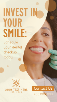 Dental Health Checkup Instagram story Image Preview