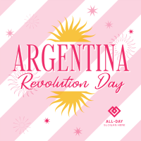 Argentina Revolution Day Instagram Post Image Preview