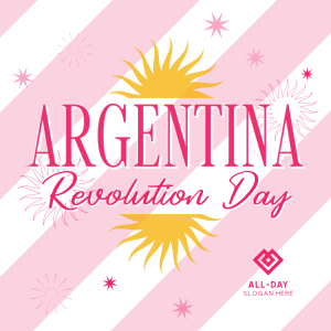 Argentina Revolution Day Instagram Post Image Preview