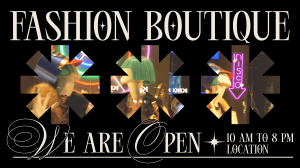 Quirky Boutique Business Hours Video Image Preview
