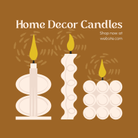 Home Decor Candles Instagram post Image Preview