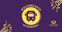 Welcome Back School Bus Facebook ad Image Preview