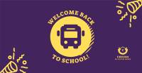 Welcome Back School Bus Facebook Ad Design