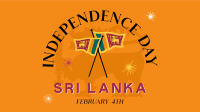 Sri Lanka Independence Badge Facebook event cover Image Preview