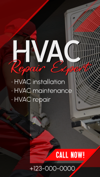 HVAC Repair Expert TikTok video Image Preview
