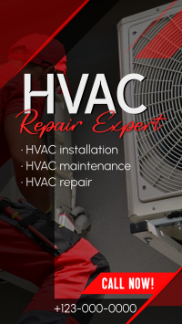 HVAC Repair Expert TikTok Video Image Preview